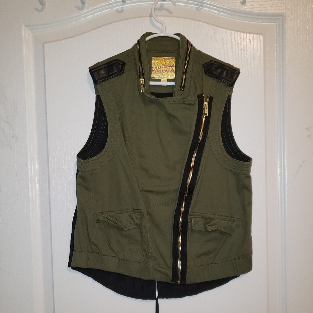 Olive Green Vest